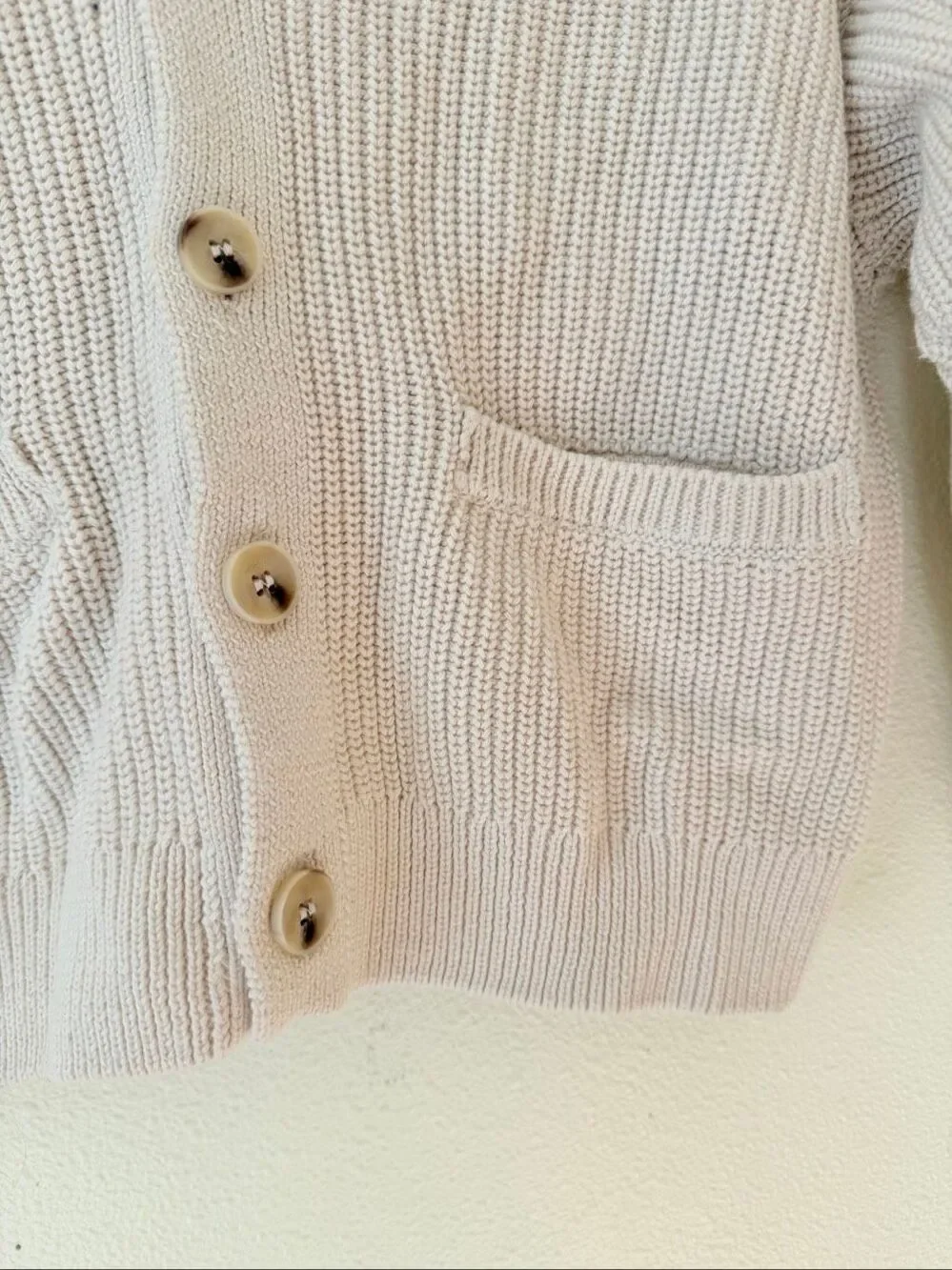 Zara knitted button down Boy / Girl sweater size 6-7